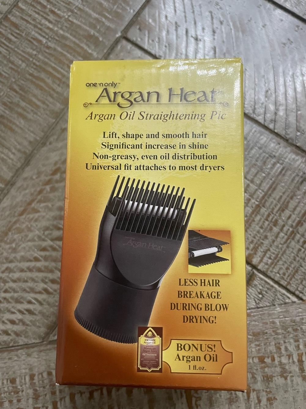 One n' Only Argan Heat Argan Oil Straightening Pic